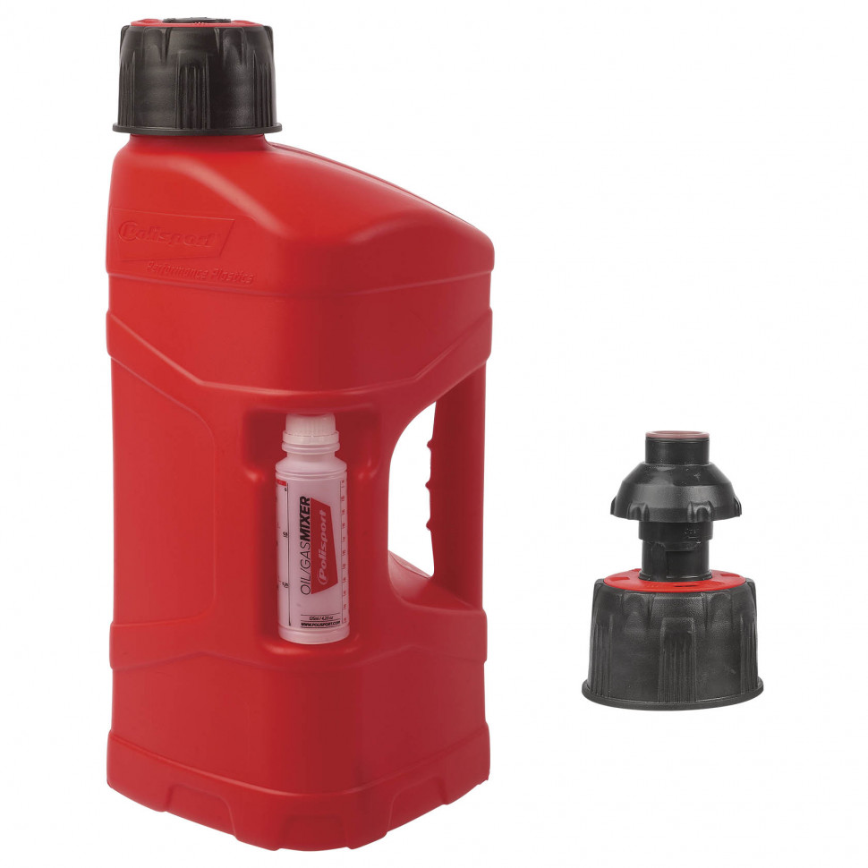 Канистра 10л (с быстрозаливным клапаном) Polisport ProOctane (красная)