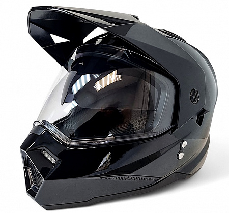 Кроссовый шлем детский AiM JK802Y Black Glossy Кроссовый шлем детский AiM JK802Y Black Glossy