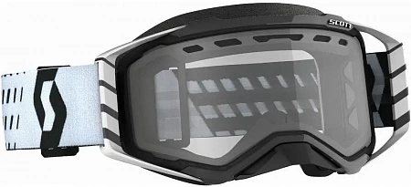 Кроссовые очки снегоходные SCOTT Prospect Snow Cross, White/Black Кроссовые очки снегоходные SCOTT Prospect Snow Cross, White/Black