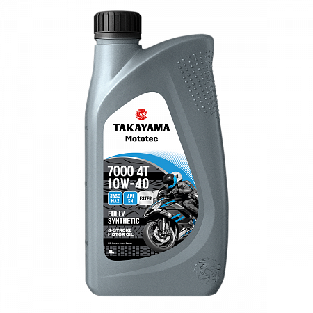 Масло синтетическое Takayama Mototec 7000 4T SAE 10W-40 1л Масло синтетическое Takayama Mototec 7000 4T SAE 10W-40 1л