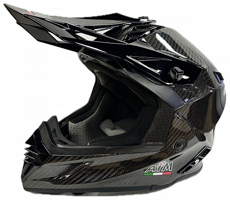 Кроссовый шлем AiM RH855 Carbon 3K Glossy Кроссовый шлем AiM RH855 Carbon 3K Glossy