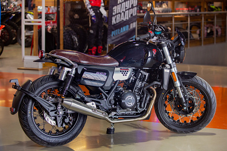 Мотоцикл Cyclone (Циклон) RE3 (SR400) 2024 ПТС Черный Мотоцикл Cyclone (Циклон) RE3 (SR400) 2024 ПТС Черный