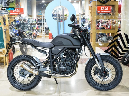 Мотоцикл FUEGO SCRAMBLER 250 (MH250-15A-001) Черный Мотоцикл FUEGO SCRAMBLER 250 (MH250-15A-001) Черный