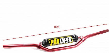 Руль 22,2мм ProTaper алюминиевый 7/8 805 x 90мм красный Руль 22,2мм ProTaper алюминиевый 7/8 805 x 90мм красный