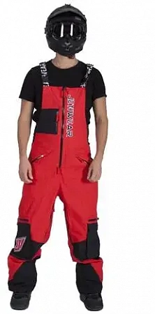 Полукомбинезон JETHWEAR JET Bib Cargo, красный/черный Полукомбинезон JETHWEAR JET Bib Cargo, красный/черный