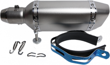 Глушитель AKRAPOVIC #9 (L=180) шестигранный титан Глушитель AKRAPOVIC #9 (L=180) шестигранный титан