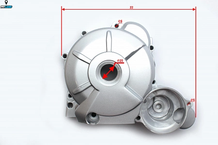 Крышка левого картера 172FMM-5 (PR250) Крышка левого картера 172FMM-5 (PR250)