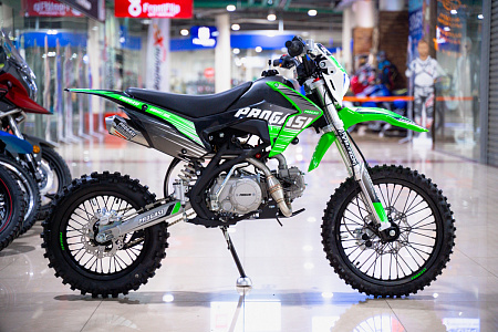 Питбайк Progasi Smart 5 125 mechanical (Прогаси Смарт) (Механическая КПП), 17/14, Green