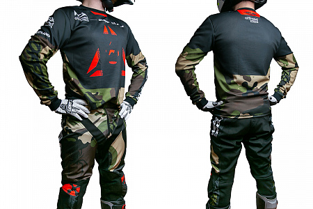 Костюм джерси и штаны #3 Grom Offroad, Камуфляж Костюм джерси и штаны #3 Grom Offroad, Камуфляж