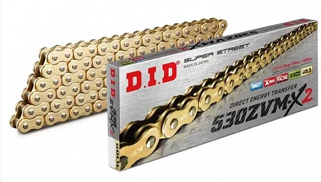 Цепь приводная DID 530 ZVM-X2 G&G 120 Цепь приводная DID 530 ZVM-X2 G&G 120